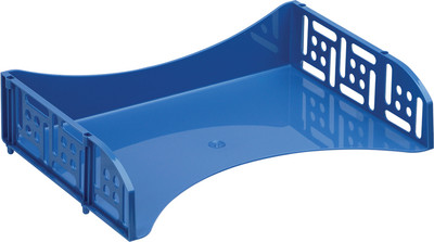 Лоток для бумаг Стамм Field / ЛТГ-13688 (сине-голубой)