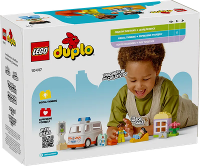 Конструктор Lego Duplo Скорая помощь и водитель / 10447