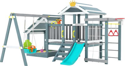 Игровой комплекс Савушка Baby Play-12 / СБП-12-ИНД-ДКР (индиго)