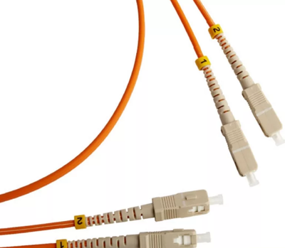 Кабель Lanmaster LAN-2SC-2SC/SU-3.0 (3м, оранжевый)