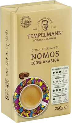 Кофе молотый Tempelmann Nomos (250г)