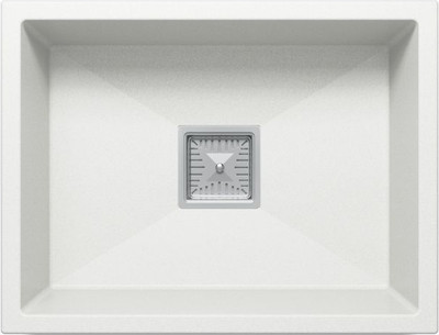 Мойка кухонная Polygran Blade 550 (белый хлопок)