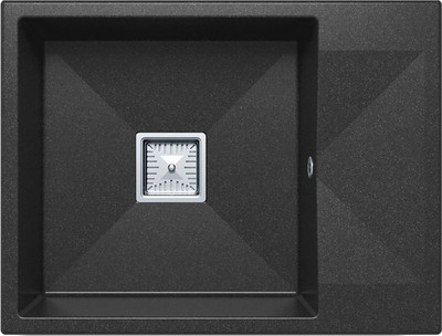 Мойка кухонная Polygran Blade 660 (черный)