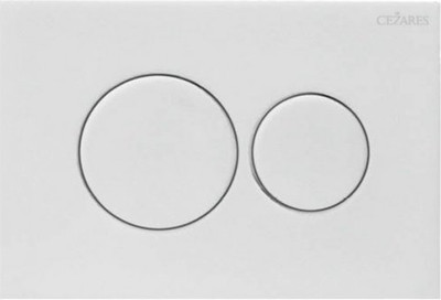 Кнопка для инсталляции Cezares PN1-BTN-BL (белый глянец)