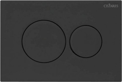 Кнопка для инсталляции Cezares PN1-BTN-NOP (черный матовый)