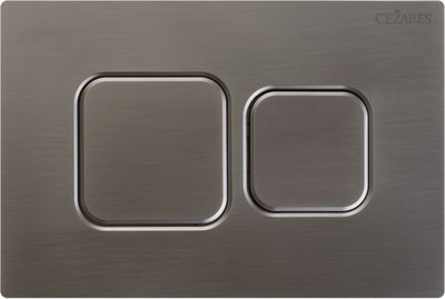Кнопка для инсталляции Cezares PN2-BTN-GM (оружейная сталь)
