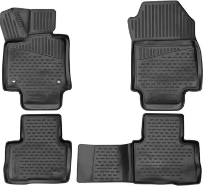 Комплект ковриков для авто ELEMENT ELEMENT3D02259210K для Toyota RAV 4 2019-н.в. (4шт)