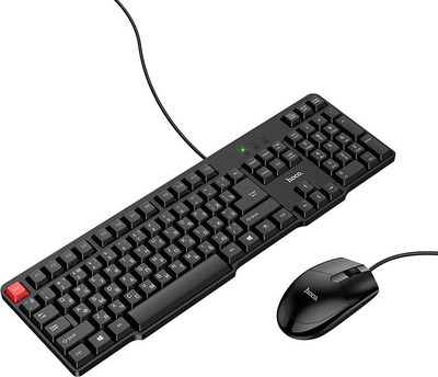 Комплект клавиатура и мышь Hoco DI50 (черный)