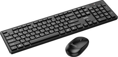 Комплект клавиатура и мышь Hoco DI51 (черный)