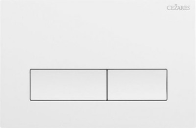 Кнопка для инсталляции Cezares SLIDER-BTN-BL (белый глянец)