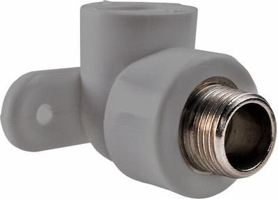 Отвод РВК НР 20х1/2" / 032220 (серый)