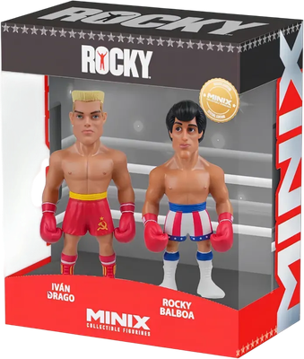 Набор фигурок коллекционных Minix Рокки Бальбоа и Иван Драго / 19243