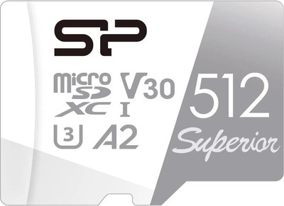 Карта памяти Silicon Power Superior V30 A2 microSDXC 512GB SP512GBSTXDA2V20