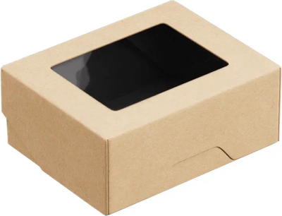 Набор коробок упаковочных для еды 1EA OB350/bBL (350мл, черный вельвет)