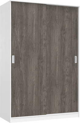 Шкаф-купе Кортекс-мебель Лагуна ШК02-00 (белый/орех элия)