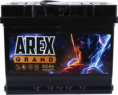 Автомобильный аккумулятор AREX Grand R+ / ARG600S (60 А/ч)