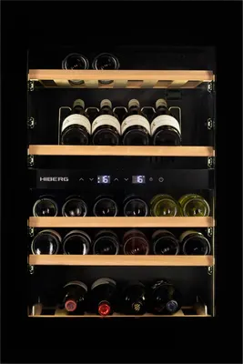 Встраиваемый винный шкаф Hiberg Royal W 85