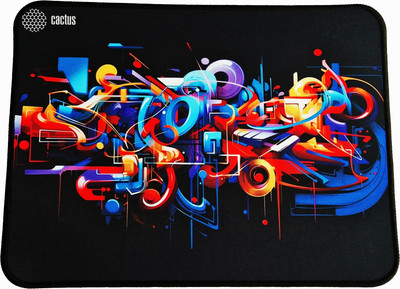Коврик для мыши Cactus Graffiti CS-MPC-PRO10XL