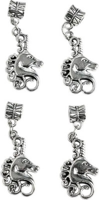 Набор подвесок декоративных Арт Узор Голова единорога / 10883592 (4шт)