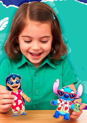 Развивающий игровой набор Sima-Land Магнитный Лило и Стич Классные друзья / 10885696