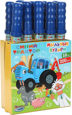Набор мыльных пузырей Играем вместе Синий трактор / 01003-200ЭД