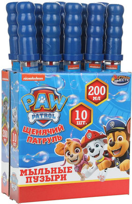 Набор мыльных пузырей Играем вместе Щенячий патруль / 01005-200ЭД