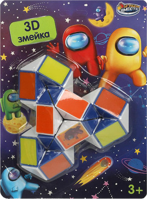 Игра-головоломка Играем вместе Логическая игра змейка / B1577546-R11