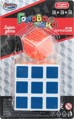 Набор головоломок Играем вместе Логическая игра кубик / B2376405-R