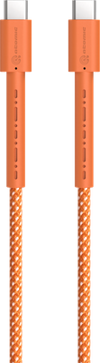 Кабель Atomic Wildcore USB-C-USB-C PD 60W / 30.367 (1.5м, оранжевый)