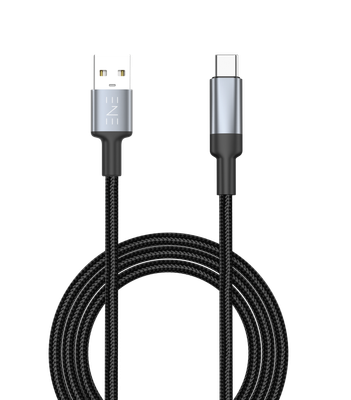 Кабель ENE Tornado USB-A-USB-C 6A 66W / 30.420 (1.5м, черный)