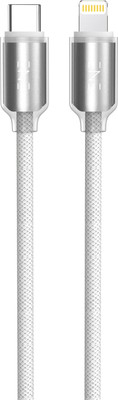Кабель ENE Vibe USB-C-Lightning PD 27W / 30.430 (1.2м, белый)