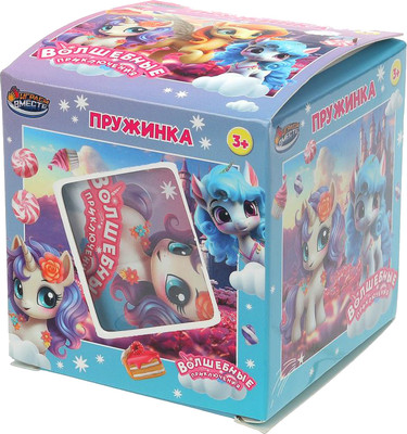 Игрушка детская Играем вместе Пружинка Единороги / 1404Z248-R4