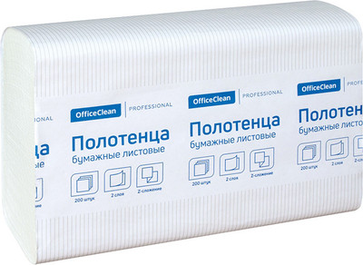 Бумажные полотенца OfficeClean Professional / 374466 