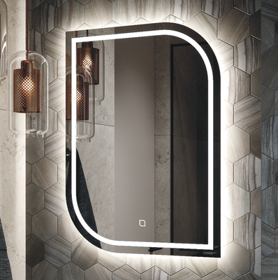 Зеркало Мебельград Z-17 55x75 2 440 (с подсветкой вертикальное)