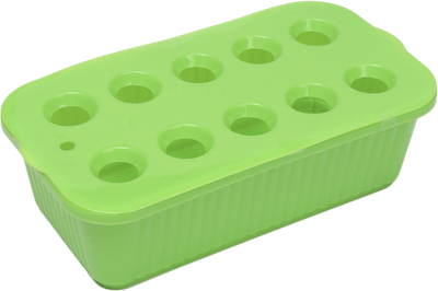 Ящик для рассады GREENGO для выращивания зеленого лука / 9035821 (зеленый)