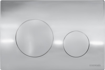 Кнопка для инсталляции Berges Atom Ring 049239 (хром глянец)