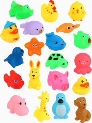 Набор игрушек для ванной Крошка Я Малыши с пищалкой / 10881366