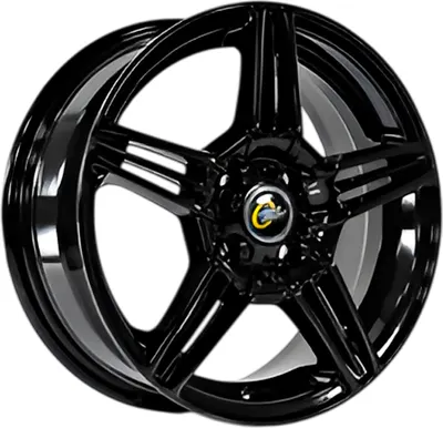 Литой диск Cross Street CR-27 15x6" 4x100мм DIA 56.6мм ET 40мм Black
