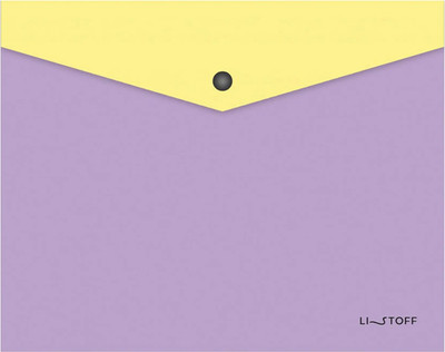 Папка-конверт Listoff Colour Duet. No 2 / ПКПФ50212