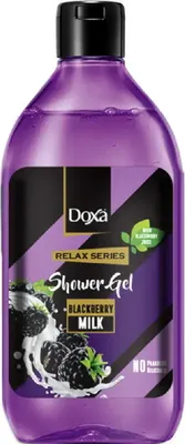 Гель для душа DOXA Ежевика и молоко (400мл)