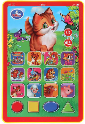 Развивающая игрушка Умка Обучающий мини-планшет / HT1117-R44
