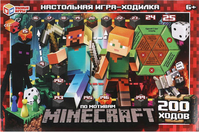 Настольная игра Умные игры По мотивам Minecraft / 4660254450981