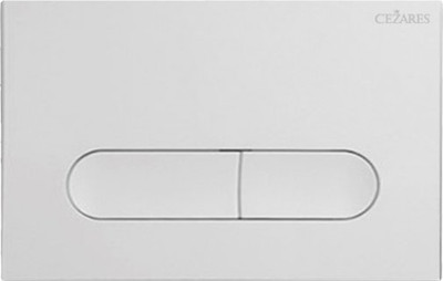 Кнопка для инсталляции Cezares LINER-BTN-BL (белый глянец)