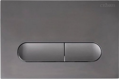Кнопка для инсталляции Cezares LINER-BTN-GM (оружейная сталь)