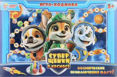 Настольная игра Умные игры Суперщенки в космосе / 4630395044318