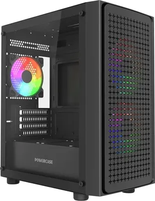 Корпус для компьютера Powercase Mistral Micro EM20 / CMMEM20B-L3
