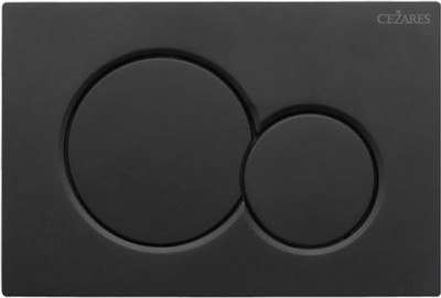 Кнопка для инсталляции Cezares STYLUS-BTN-NOP (черный матовый)