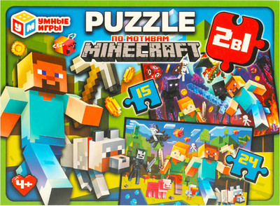 Набор пазлов Умные игры По мотивам Minecraft / 4660254443792