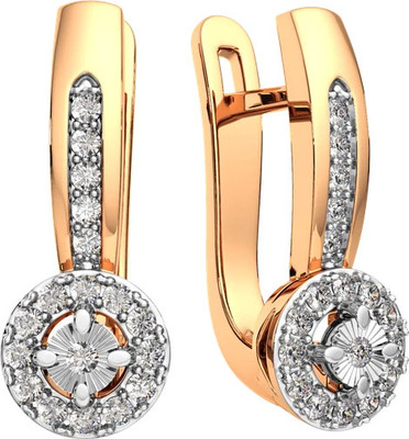 Серьги из комбинированного золота ZORKA 3D00344.14K.B.ZZ (с бриллиантами)