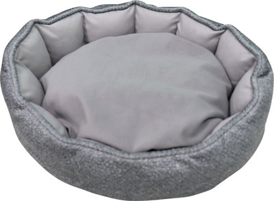 Лежанка для животных Кот и Пёс Амели №1 / Л4536М-Х (серый)